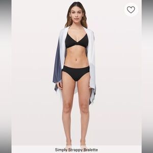 2 lululemon simply strappy bralettes